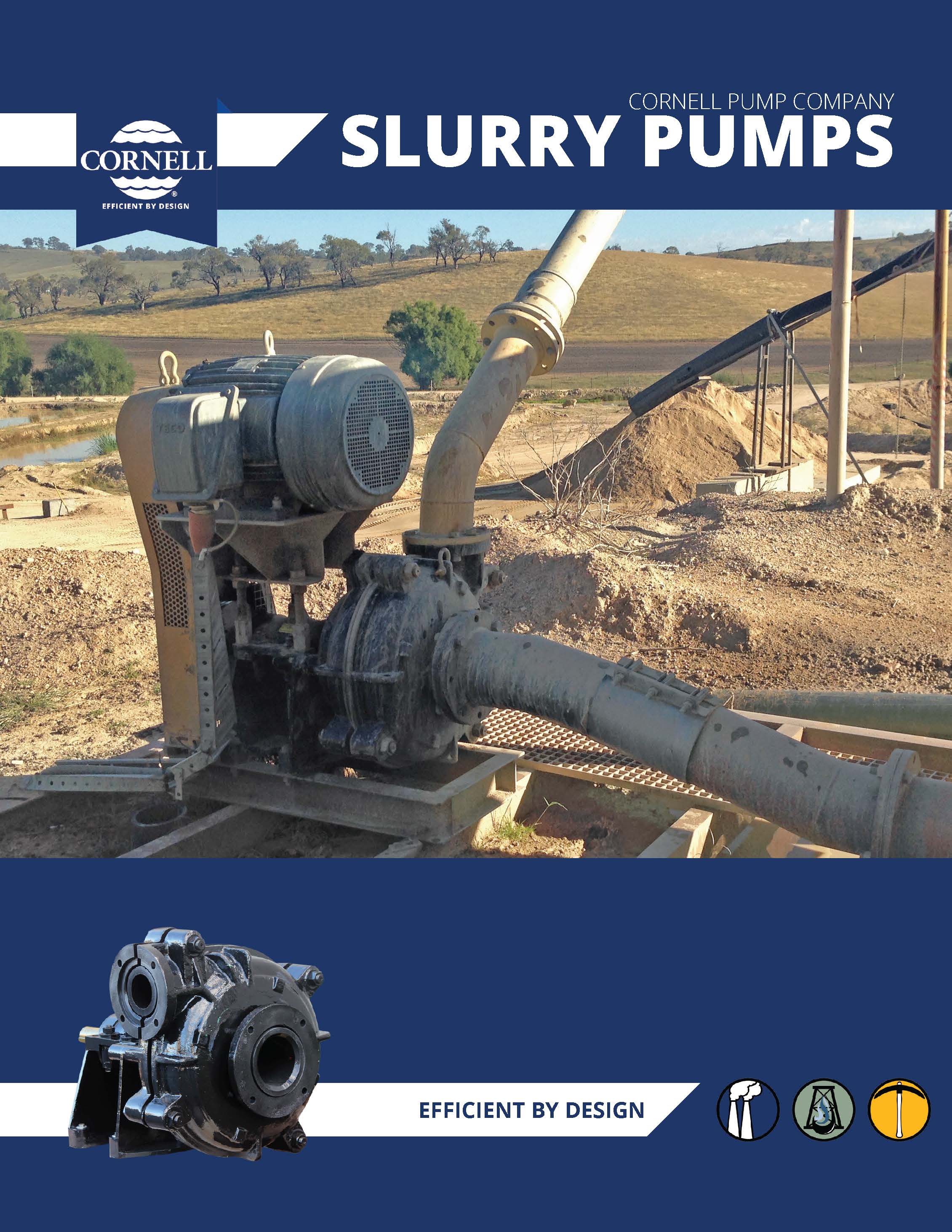 Cornell – SP Series Slurry pumps